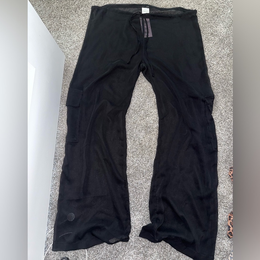 Black Cargo Pants
